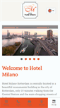 Mobile Screenshot of hotelmilano.nl